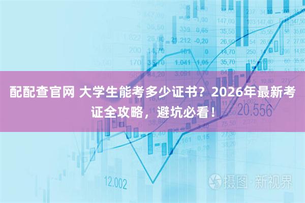 配配查官网 大学生能考多少证书？2026年最新考证全攻略，避坑必看！